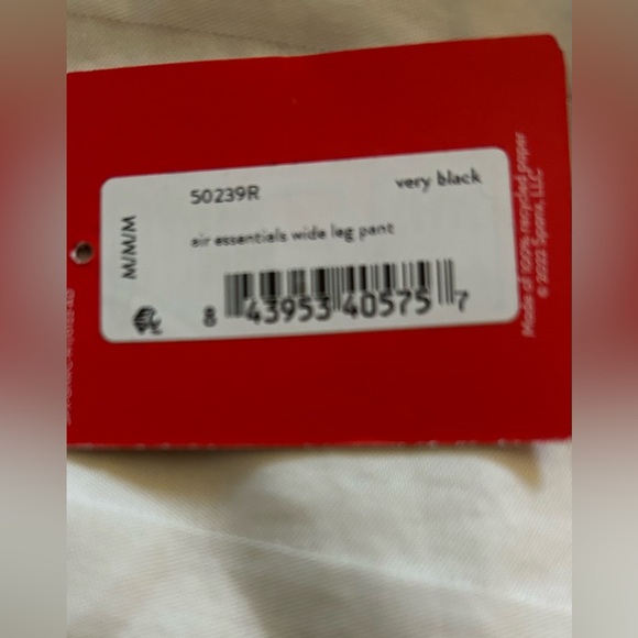 NWOT SPANX AIR ESSENTIALS WIDE LEG BLACK PANT - Picture 12 of 16